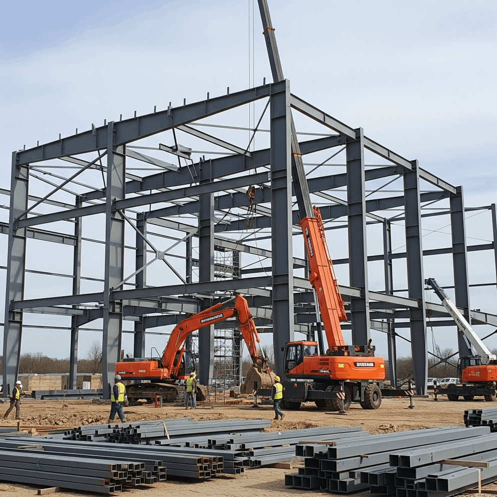 Halvest - Budowa hal